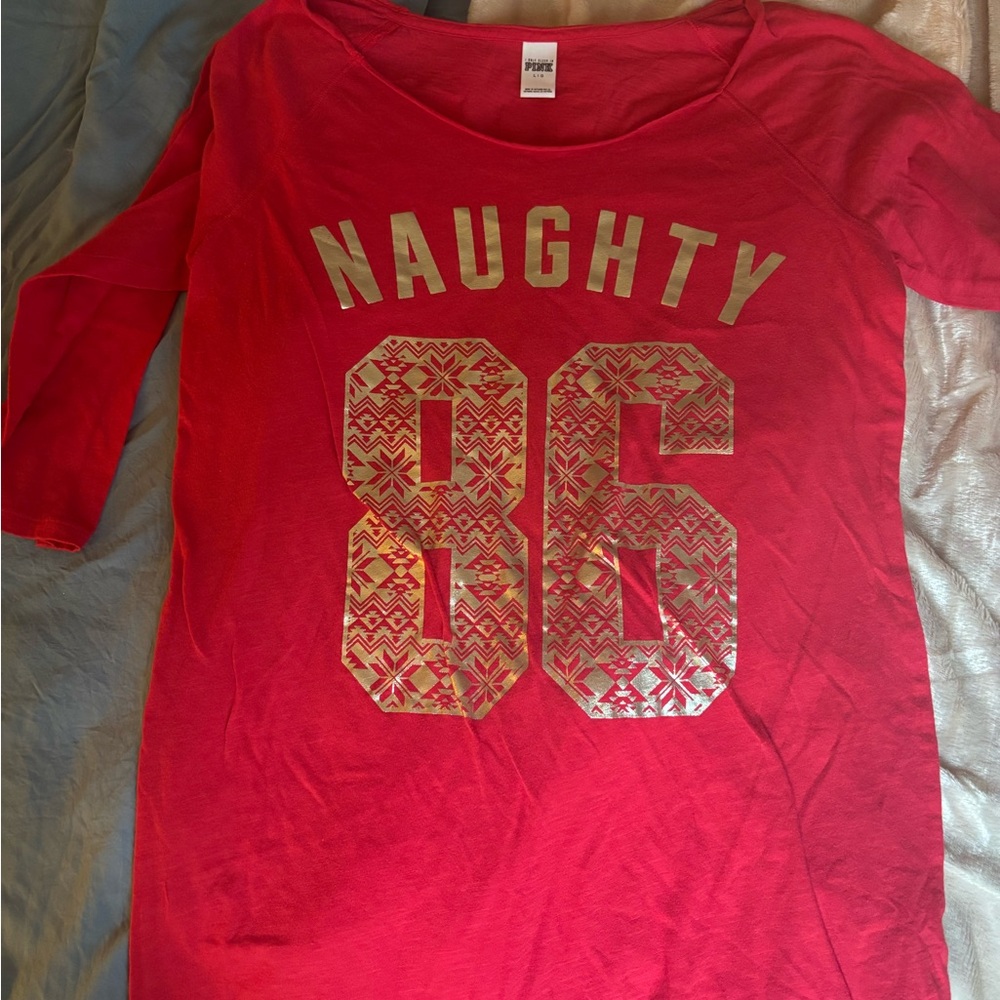 2 PINK Victoria's Secret Long Sleeve tees